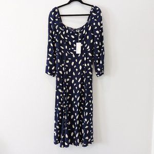 Reformation Sigmund Dress in Splatter